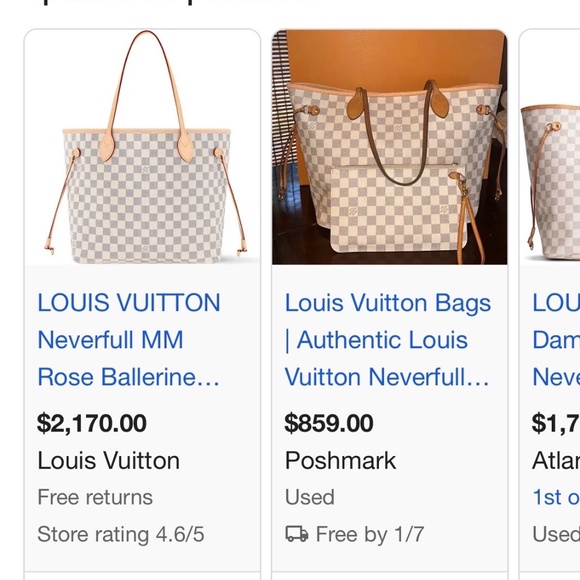 LV Neverfull purse and wallet - Picture 7 of 7